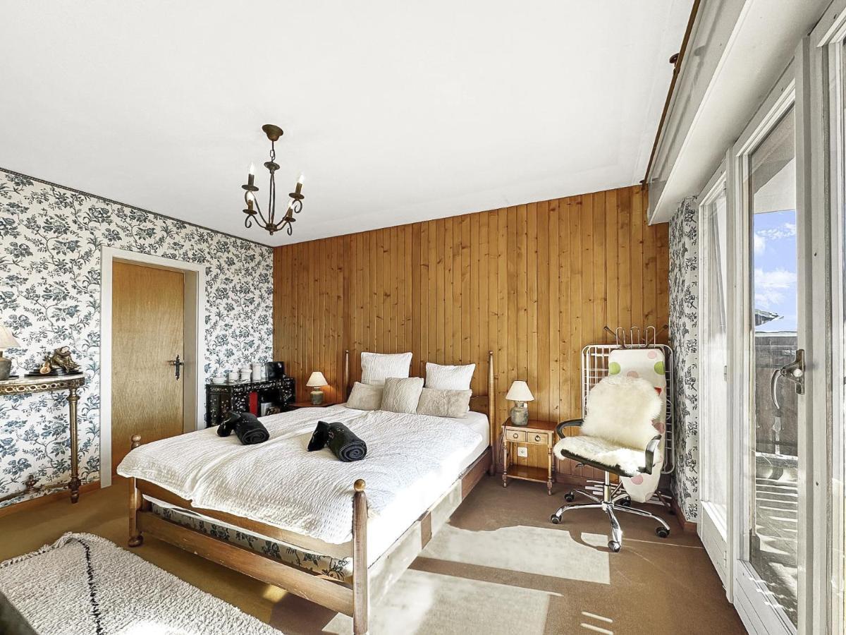 Between Slopes And Golf Facing The Alps Crans-Montana Exterior photo